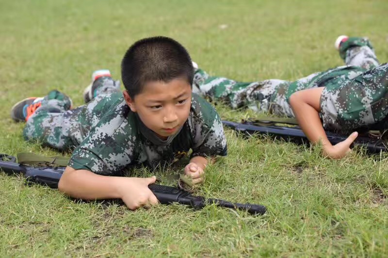 2017廣西黃埔少年軍事訓(xùn)練營第一期精彩圖片